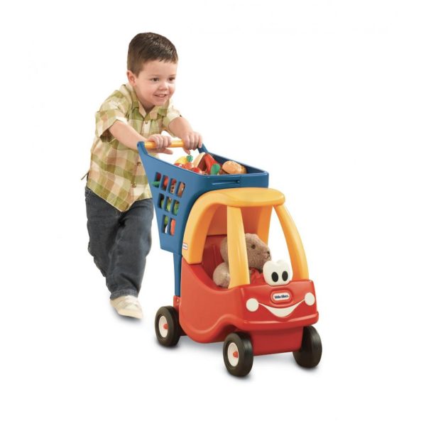 Cozy Coupe Shopping Cart Red