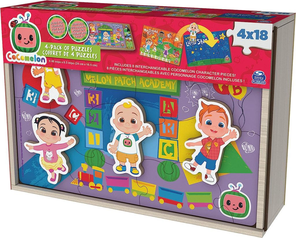 Cocomelon 4pack puzzle - Delightful Toy Shop - Retail & Wholesale Toys