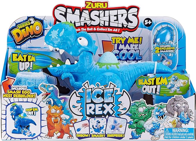 Smasher Ice rex Zuru Smashers ICE REX - Image 1