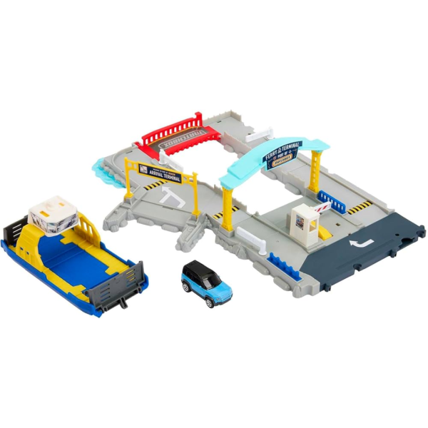 Mattel Matchbox DP Action Drivers Matchbox Ferry Port Playset