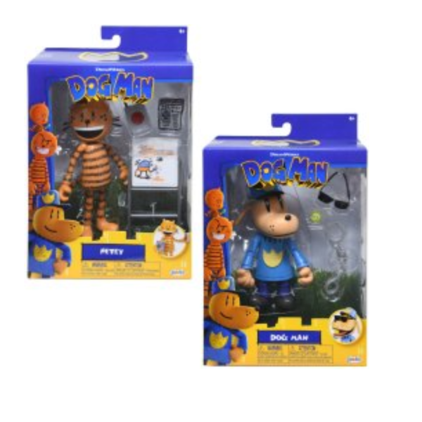 Dog Man 5" Figure 2 Asst.