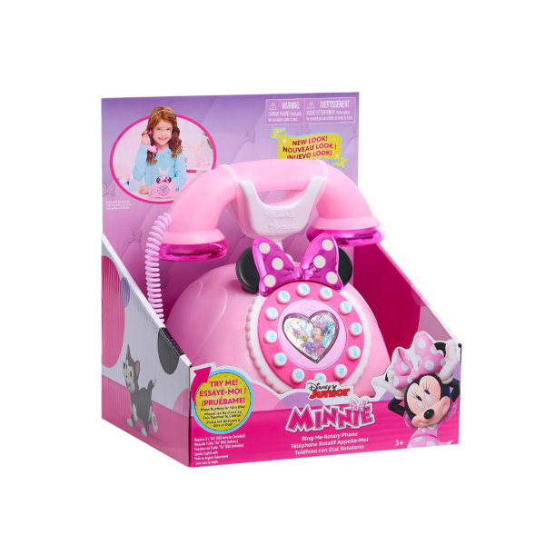 Minnie Mouse Ring Me Rotary Phone