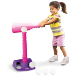 Little Tikes Tot Sports T-Ball Set (Pink) - Image 6