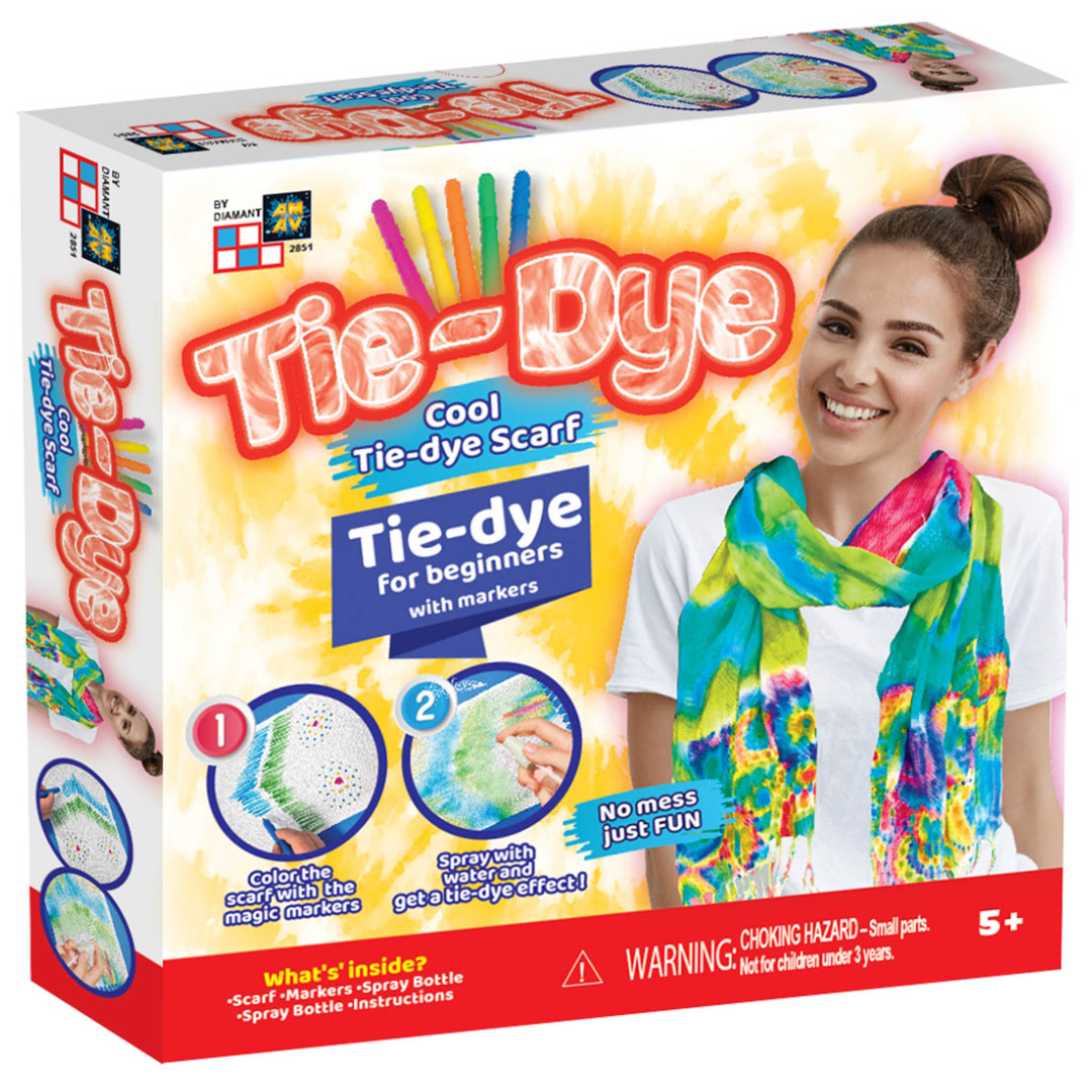 Tie-Dye Fashion Time - Cool Scarf