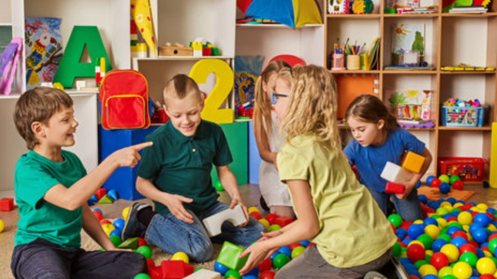 picture of kids playing with toys