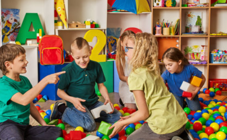 picture of kids playing with toys
