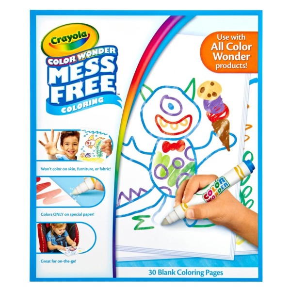 Crayola Color Wonder Mess Free Coloring Pages