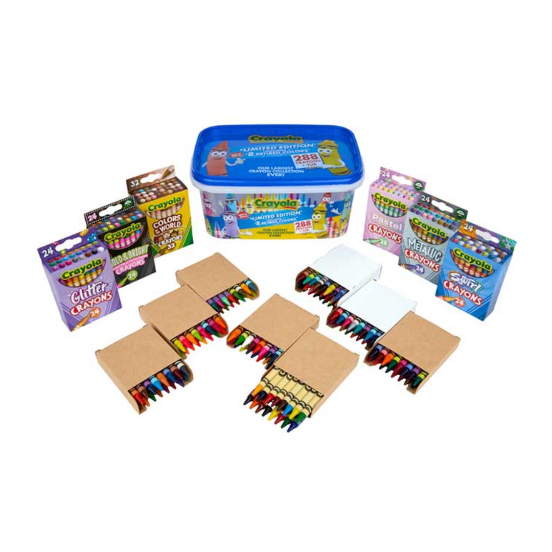 Crayola Crayon Tub