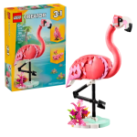 LEGO Creator 3 in 1 Wild Animals: Pink Flamingo Animal Building Toy - 31170 - Image 4
