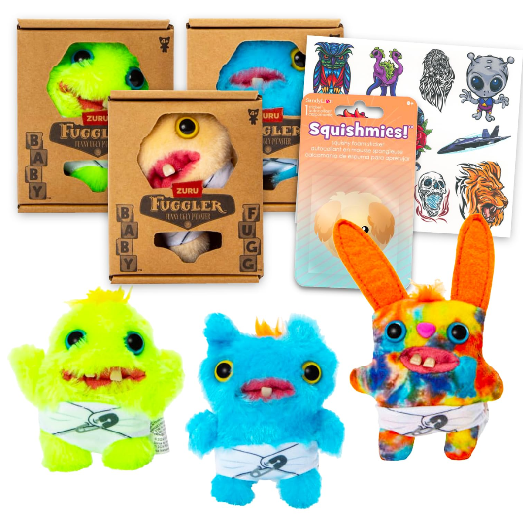 Baby Fuggs 3.5_ Plush Fuggler Asst