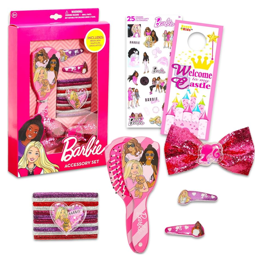 Barbie Brush & Hair Accessories in Box_OXBRA