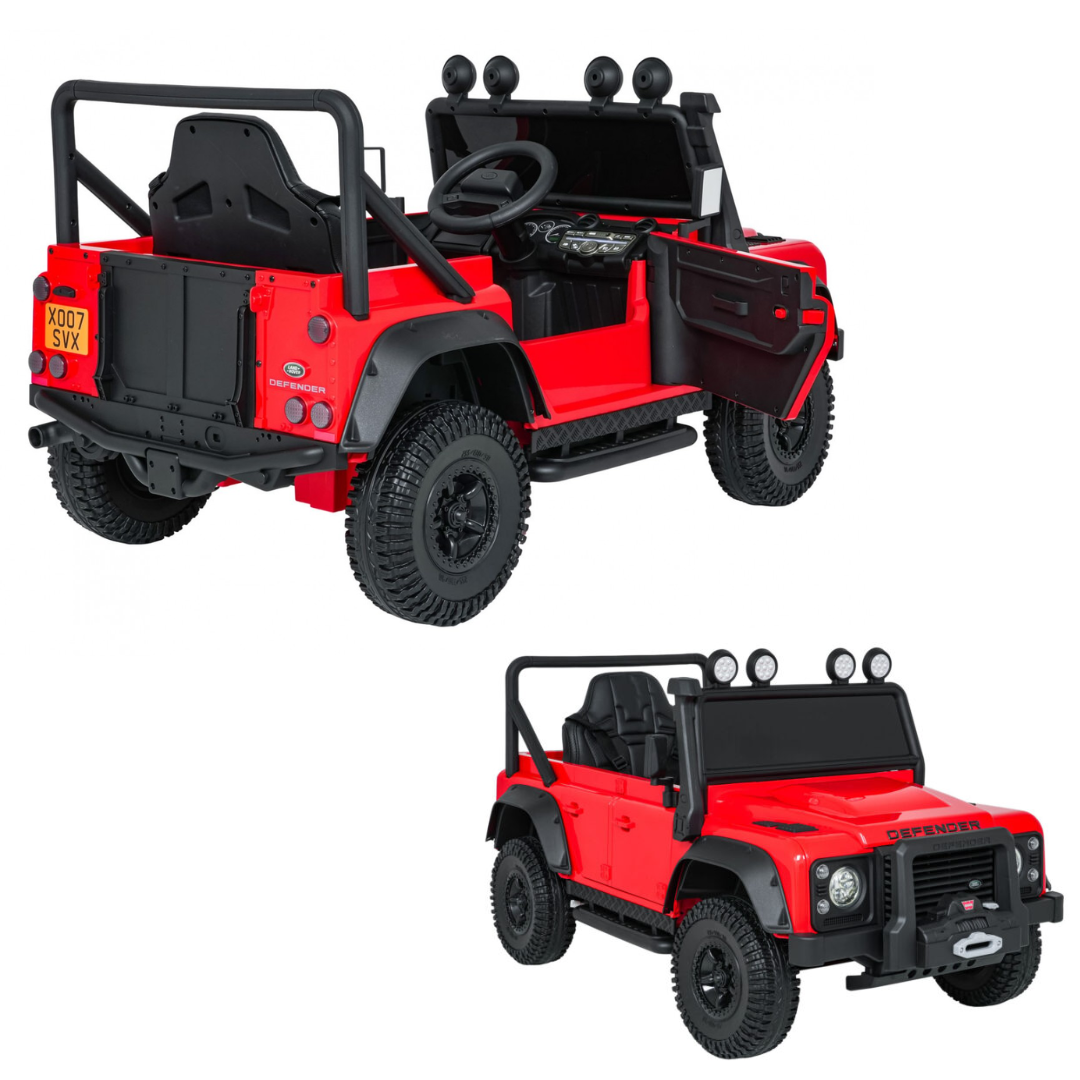 Ride-On Land Rover Defender 110 SVX Concept R_C 12V (Red) 1