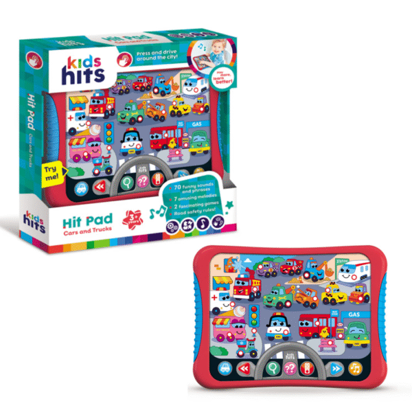 Kids Hits Hit Pad Cars and Trucks