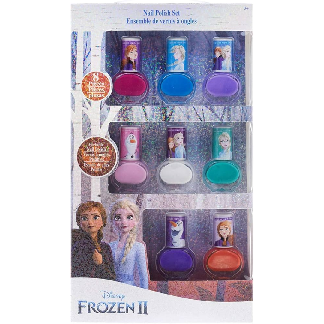 0p0p0p0p0p0p0 Frozen 8 Pk Nail Polish Set Non Toxic-1 - Image 1