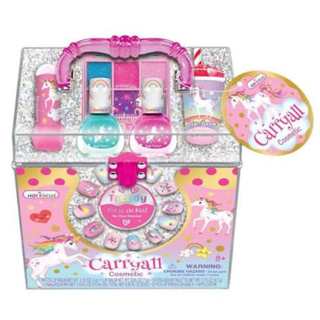 666666666666 Carryall Cosmetic- Makeup Set- Unicorn - Image 1