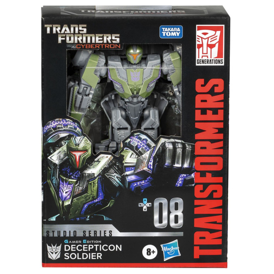 d4d4d4d4d4d4d Transformers Studio Series Premier Deluxe Deception Soldier - Image 1