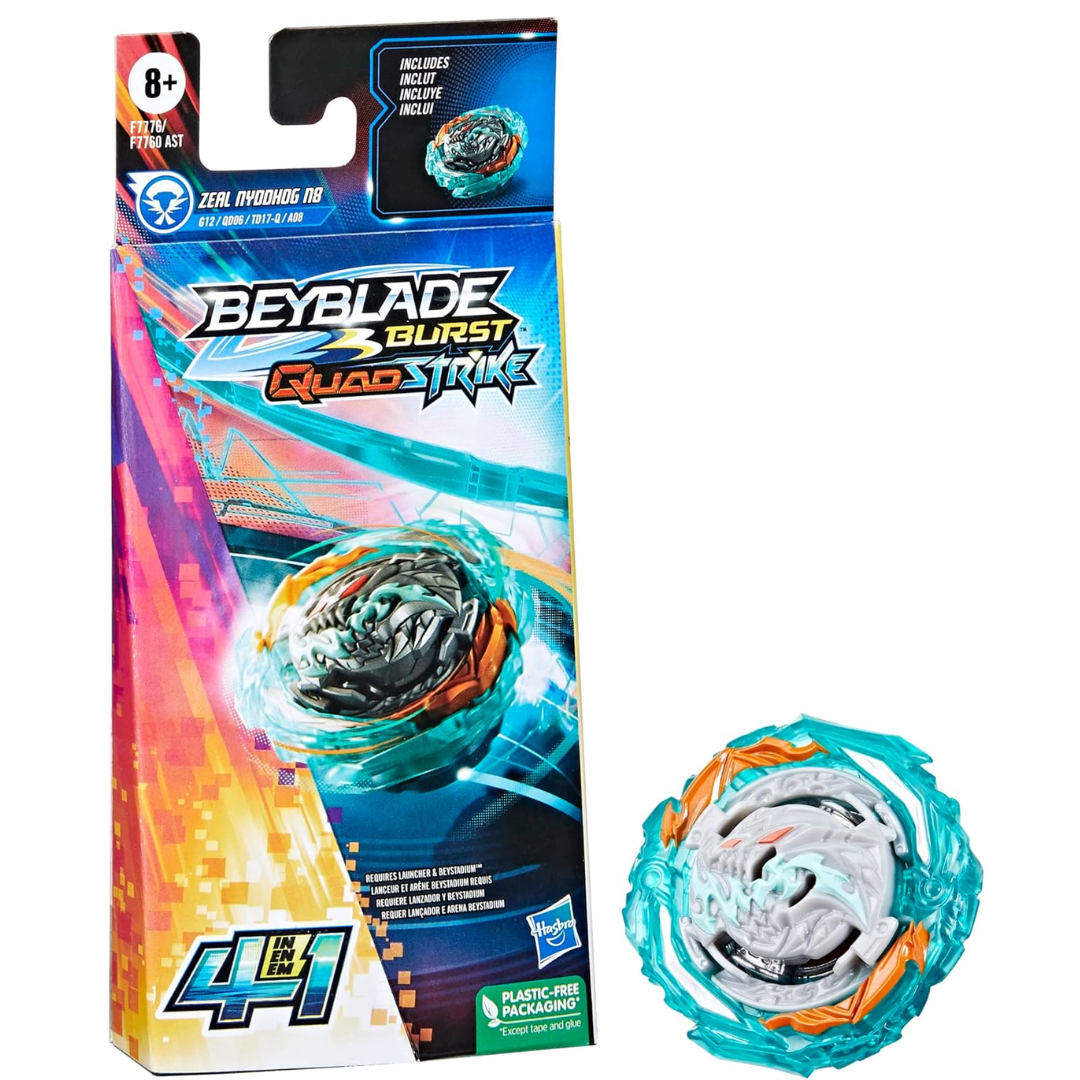 gygygygygygygy Beyblade burst quadstrike zeal nyddhog n8 - Image 1