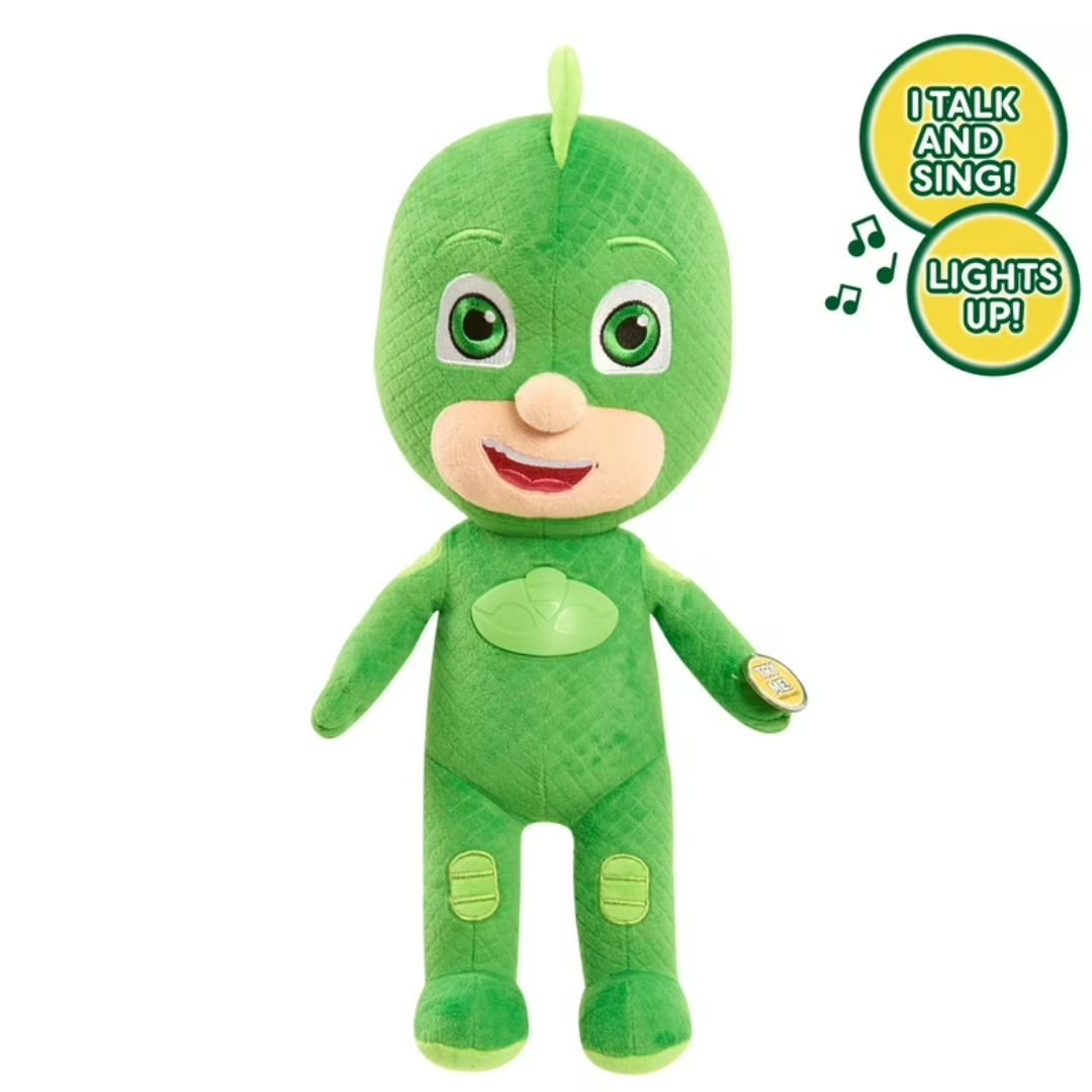 uyuyuyuyuyuyu PJ Masks Sing and Talk Plush Gekko - Image 1