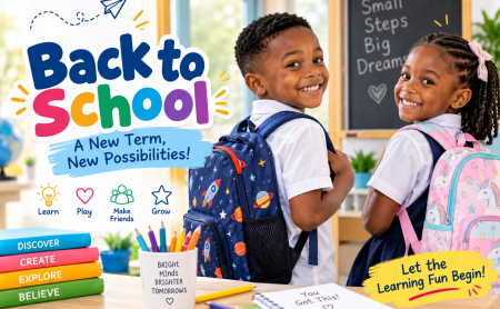 kids preparing for school resumption